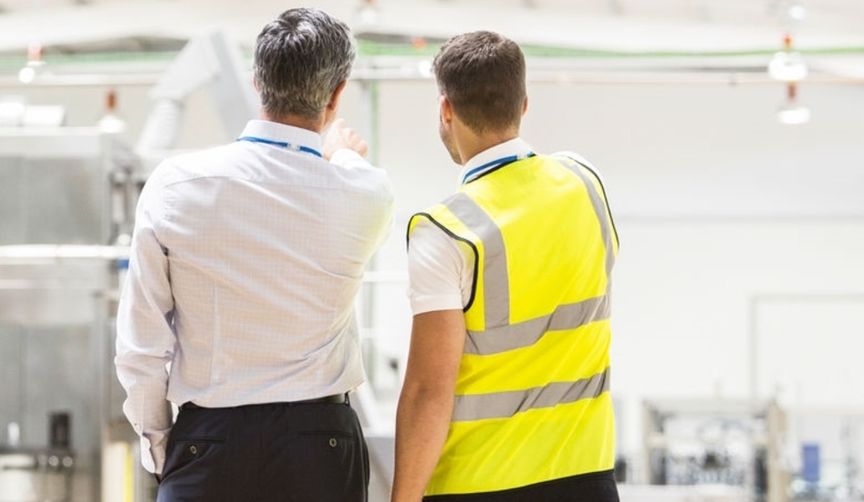 Employees at warehouse